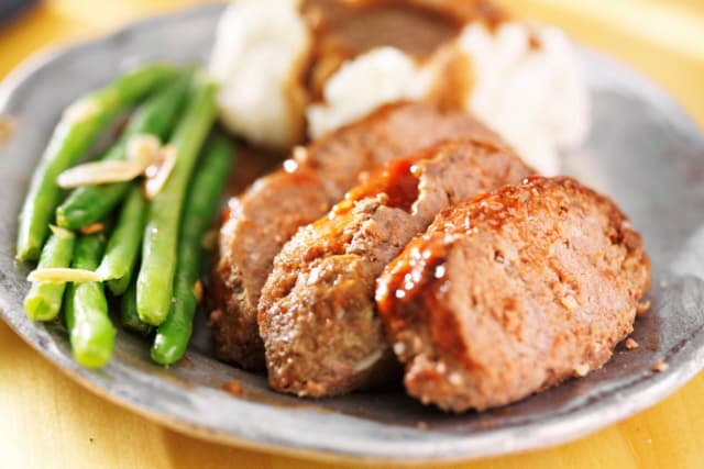 Delicioso pan de carne casero