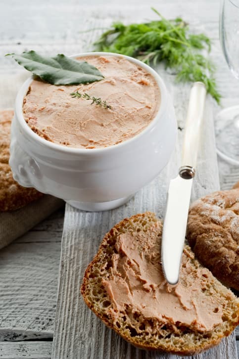 El paté: Nutritivo y gustoso