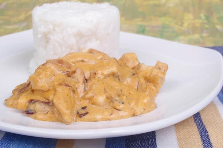 Pollo en salsa de maiz, enviado por Laila