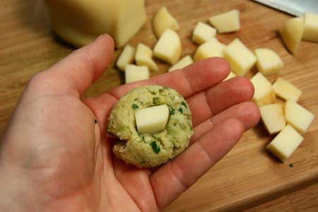 Croquetas de Berenjena y Mozarella