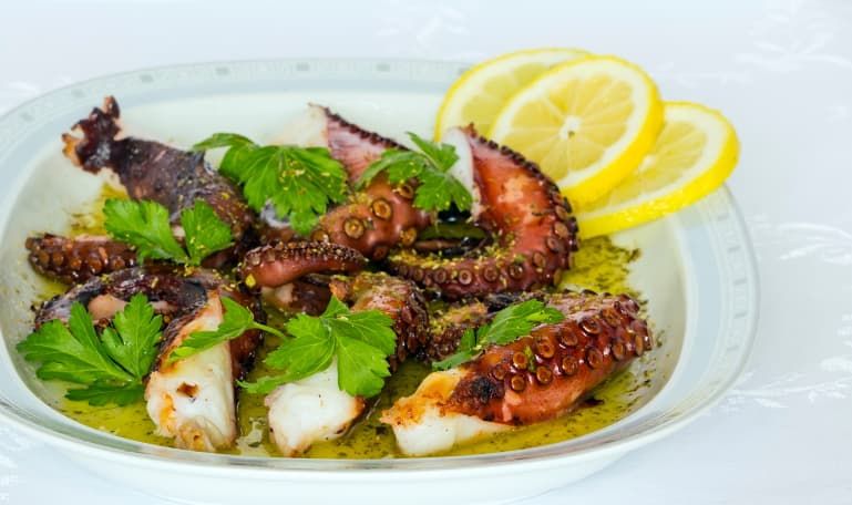 Pulpo a la vinagreta