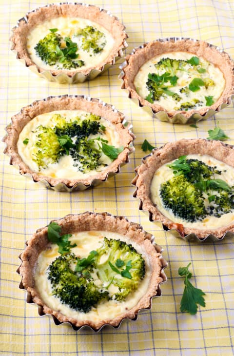 Receta de Quiche y Brócoli