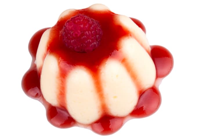 Sabrosa salsa dulce de frambuesas