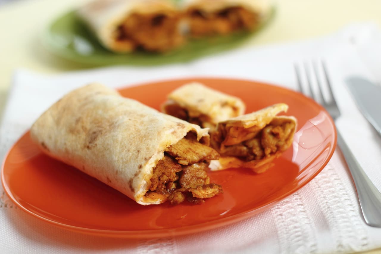 Cómo hacer shawarma de pollo