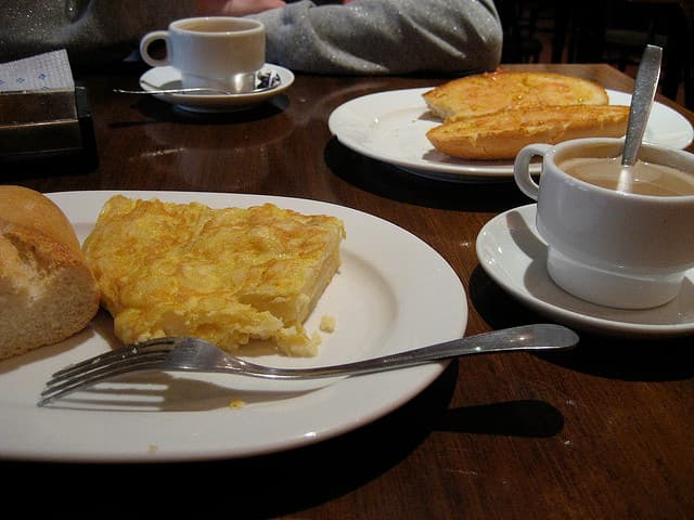 Tortilla de pan rallado, enviada por Lorenzo