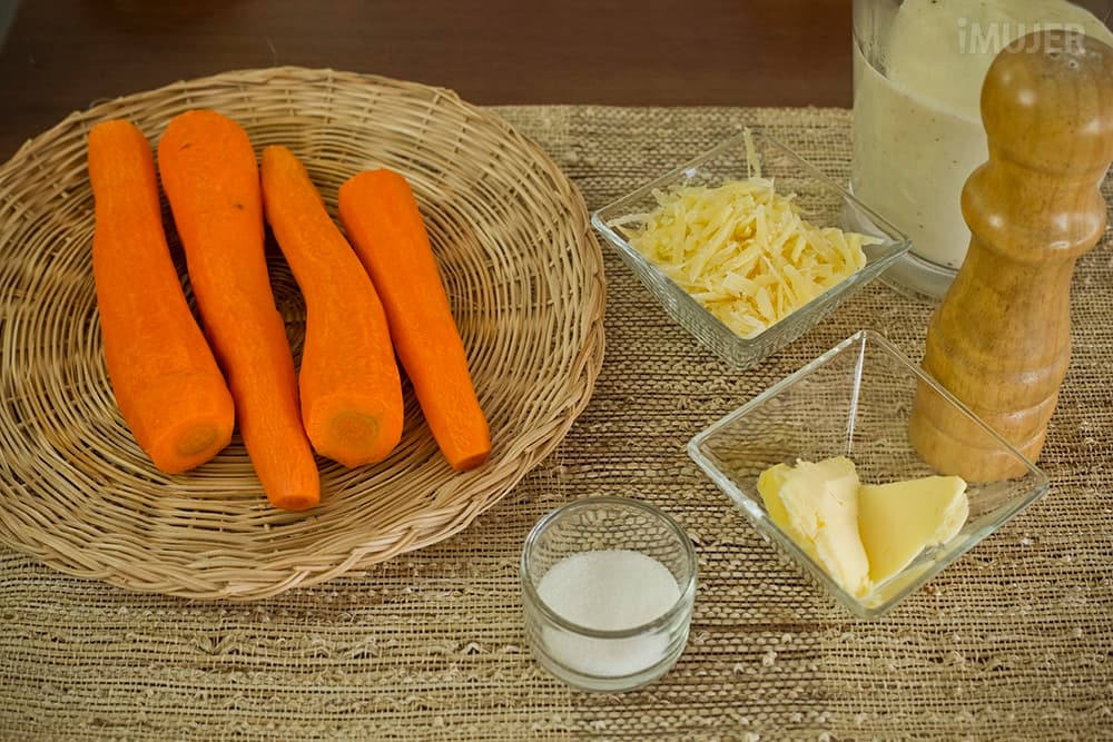 Zanahorias al gratín