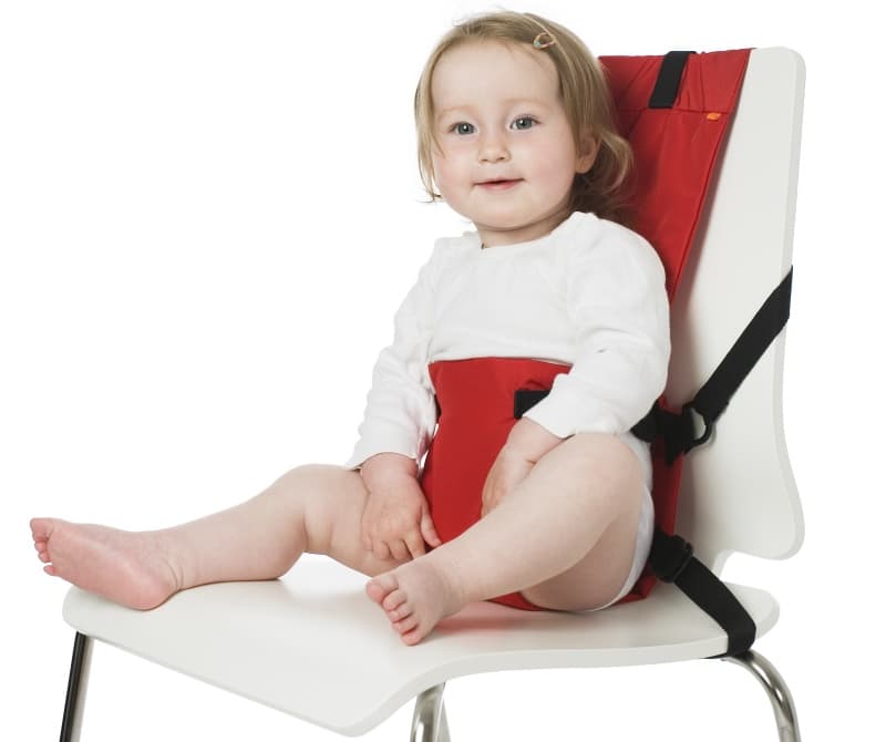 Arnés para que nuestro bebé se siente donde quiera (o donde nosostros queramos)