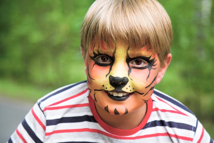 Maquillaje de carnaval para niños