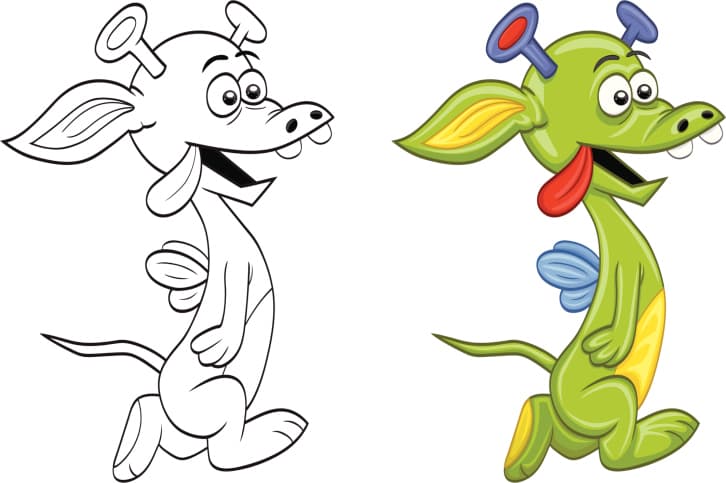 Dibujos de monstruos