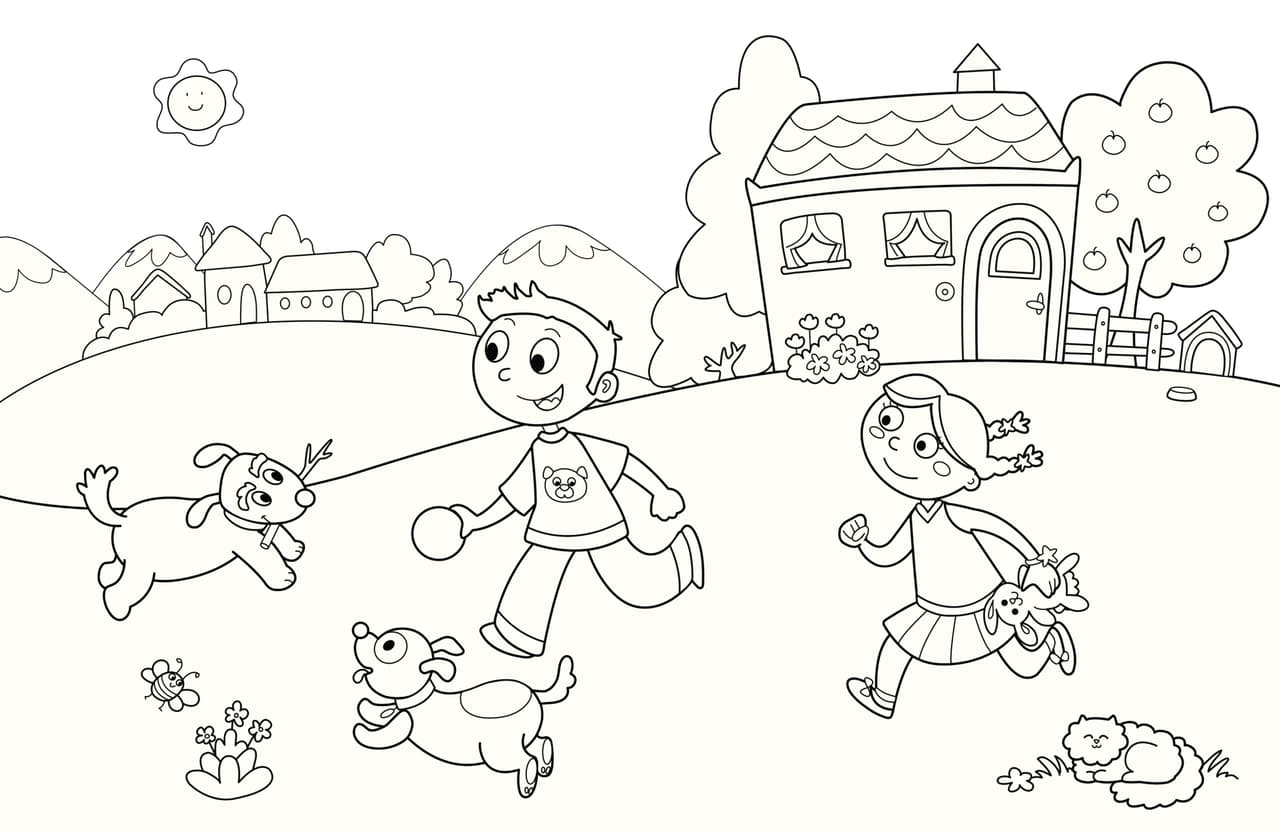 Dibujos infantiles para colorear e imprimir