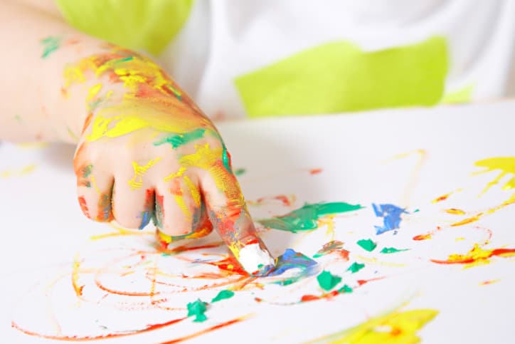 Beneficios de la pintura para los niños