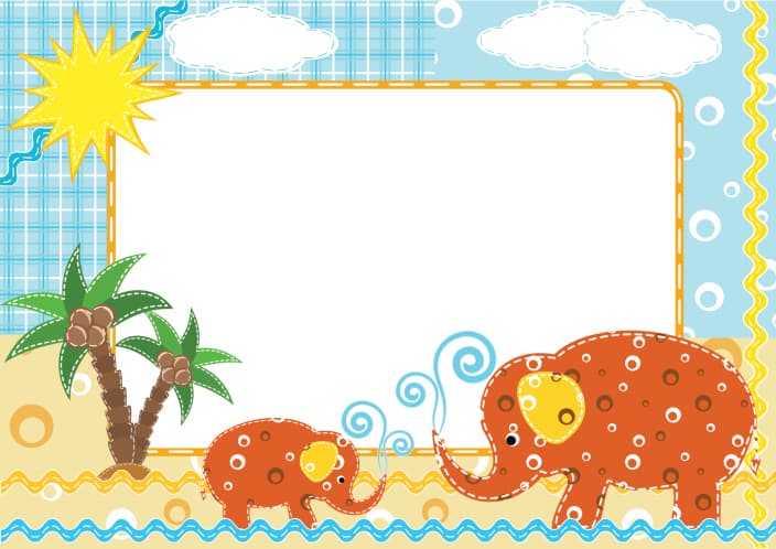 Ideas de marcos para fotos de bebés