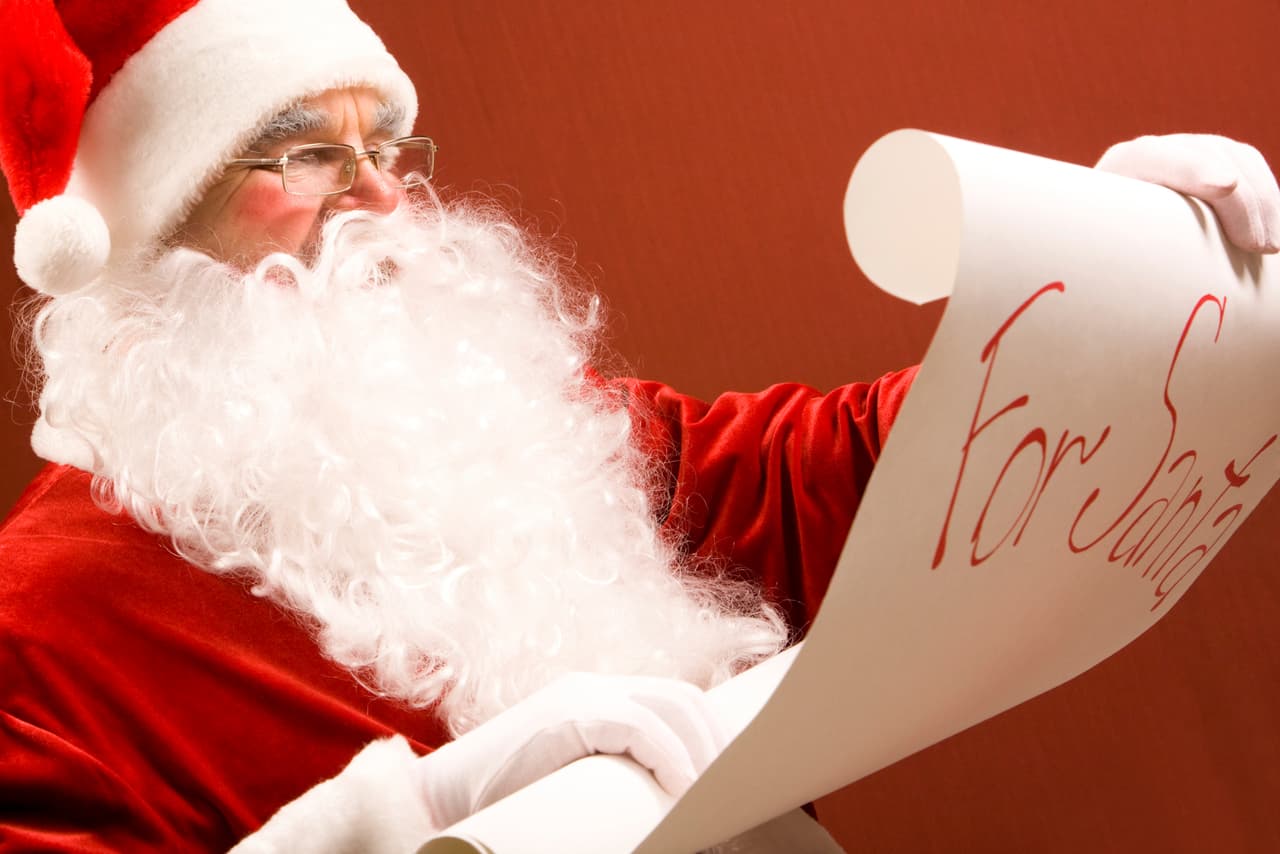 Carta a Papá Noel para imprimir