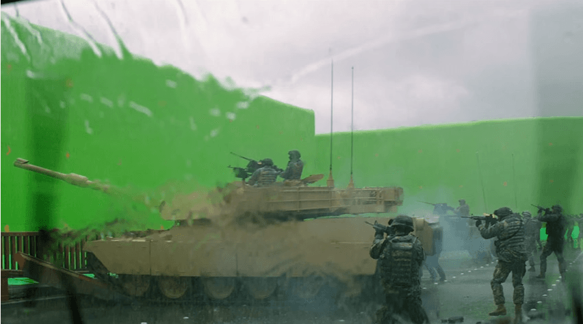 ¡Wow! Mira estas 10 escenas de series y películas antes y después de los efectos especiales