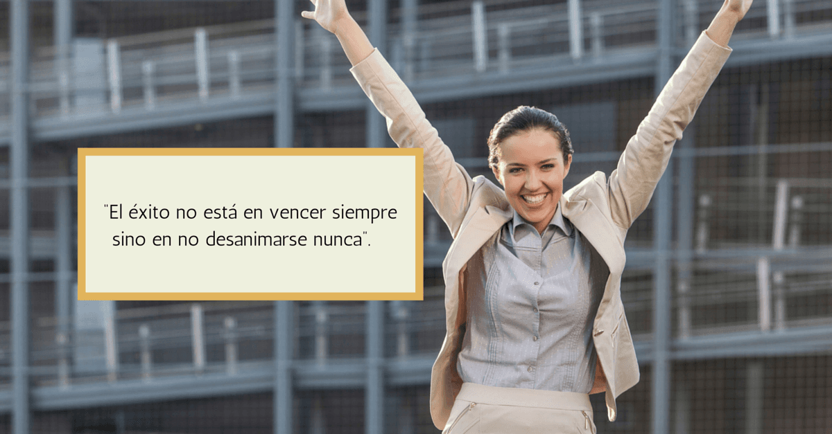 Consigue el ÉXITO con la ayuda de estas 10 frases