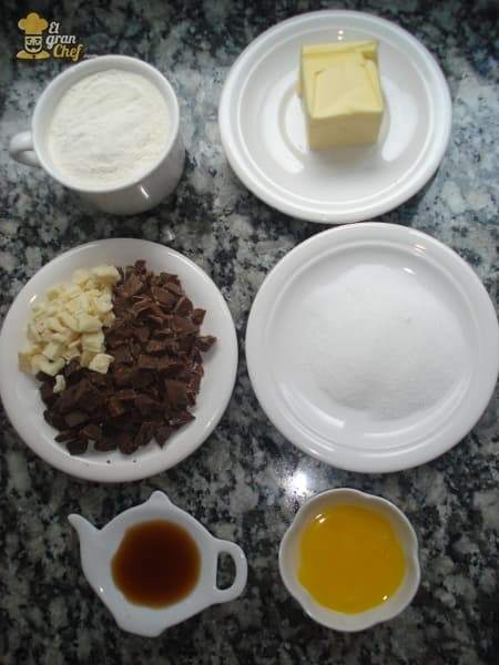 Las delicias de Flor: galletas con tres chocolates