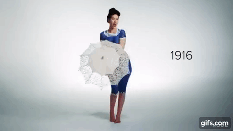 Así de impresionante ha sido la evolución del traje de baño de las mujeres en el último siglo