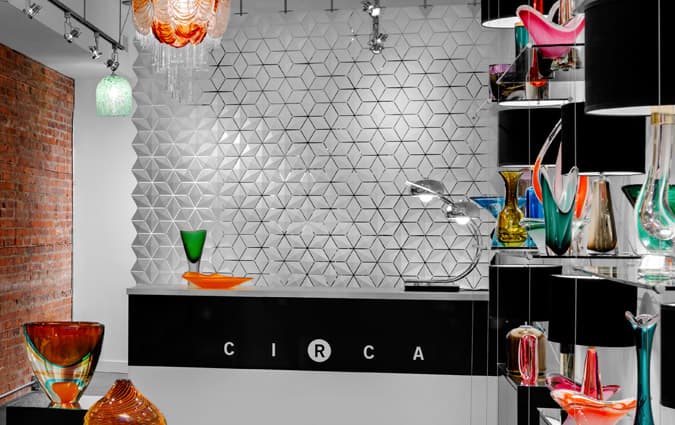 Delicado separador de ambientes Lightfacet