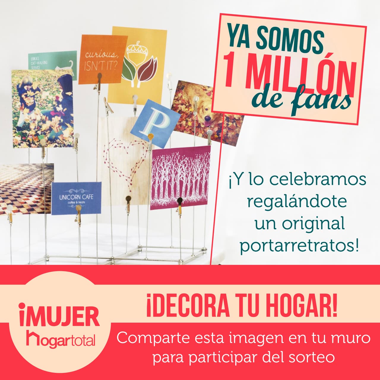 ¡Hogar Total festeja 1 millón de fans con un sorteo!