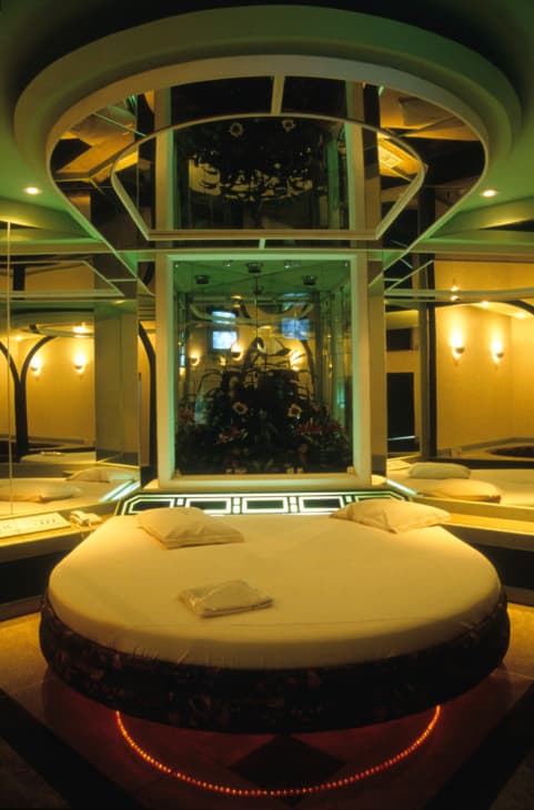 Opta por las camas redondas