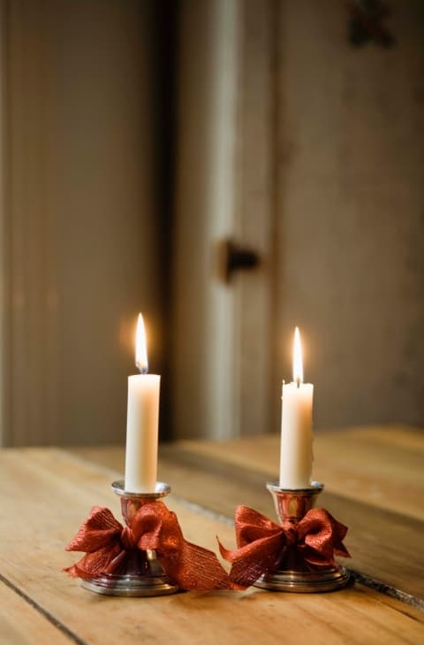 Velas para decorar mesas