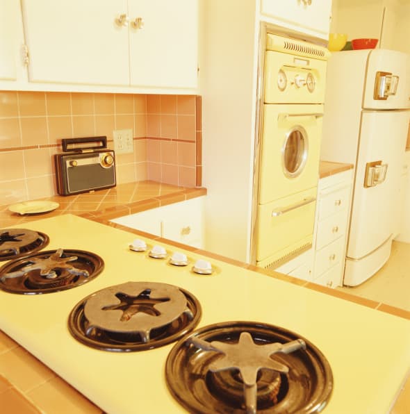 Fotos de cocinas retro