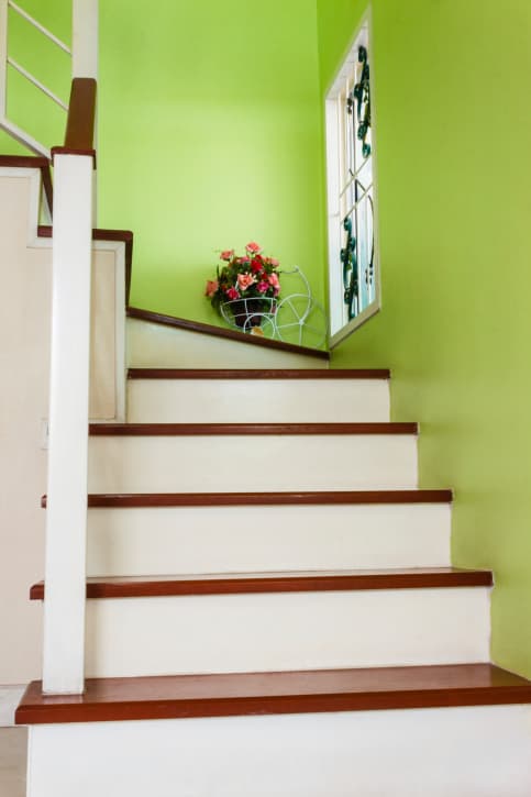 decoración de escaleras interiores