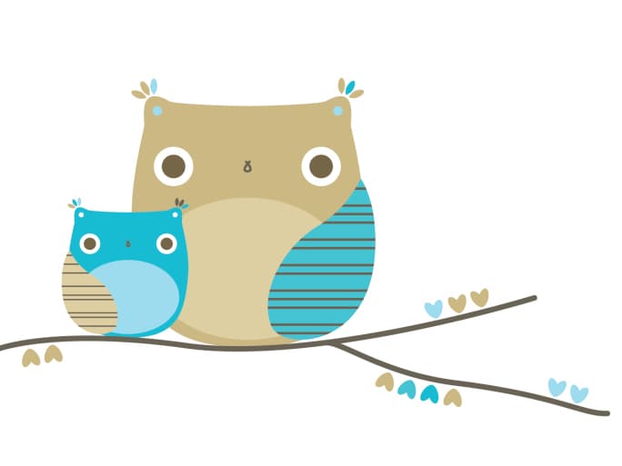 Descarga diseños para un adorable cuadro infantil 