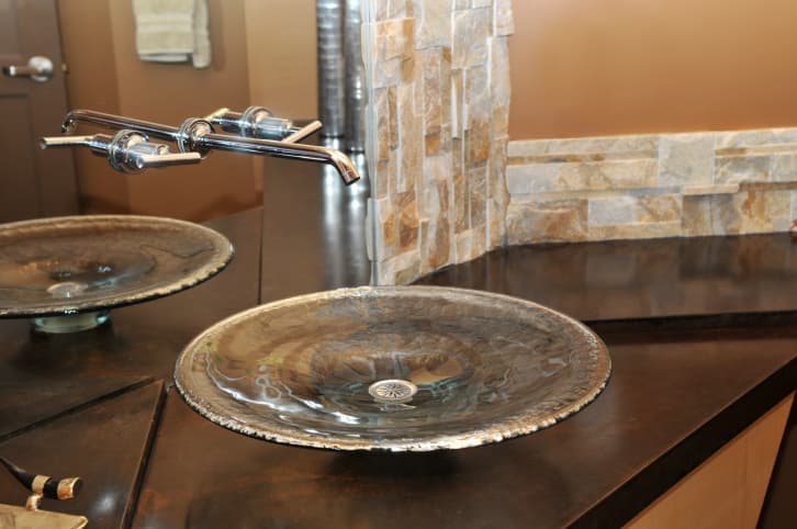 Interesantes lavabos de piedra