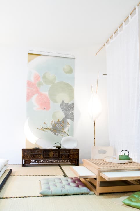 La belleza de la decoración Zen