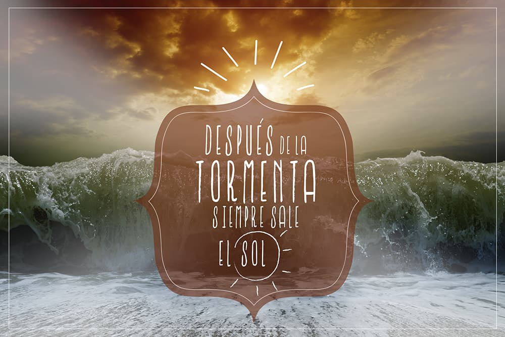 Después de la tormenta siempre sale el sol