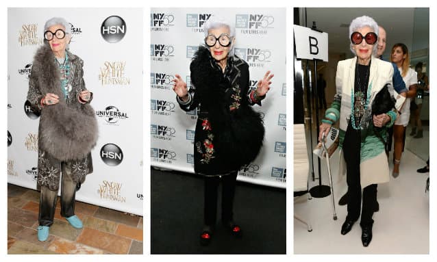  Iris Apfel: La fashionista de más de 90 años que no podés dejar de conocer