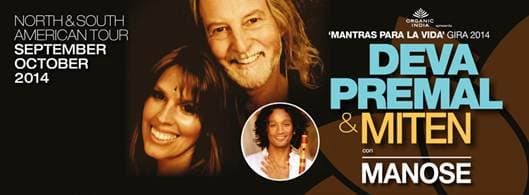 Música para el alma: Deva Premal & Miten en concierto en Bogotá