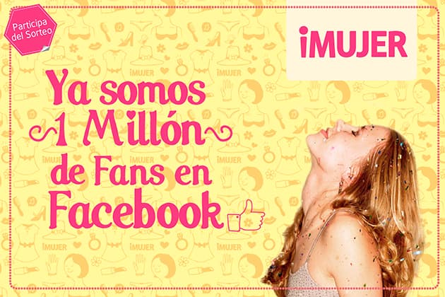 ¡iMujer celebra el millón de fans con un sorteo!