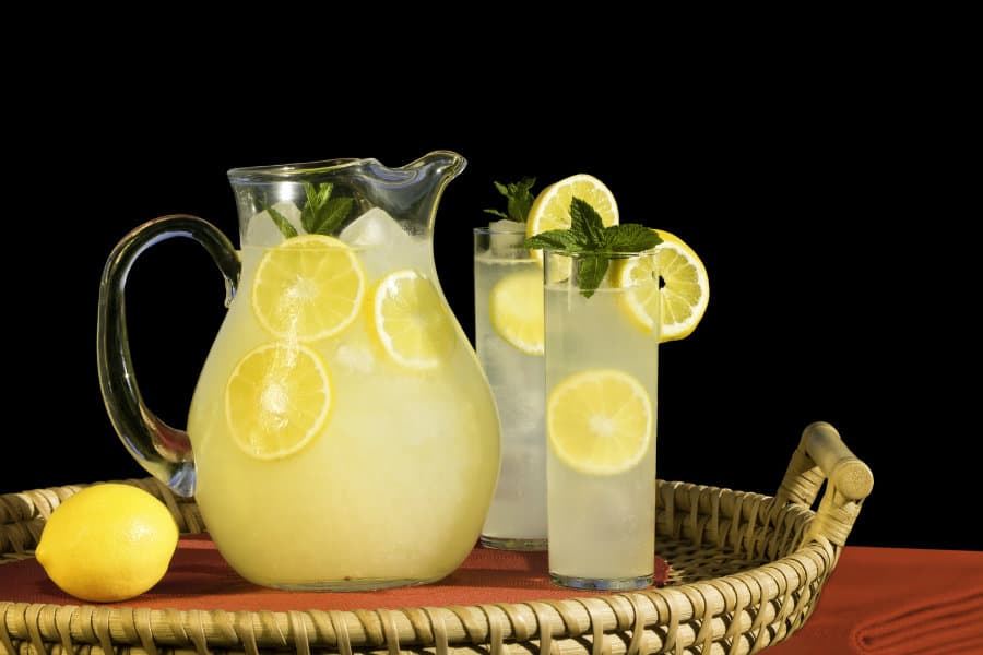 Limonada de lavanda para tratar la ansiedad