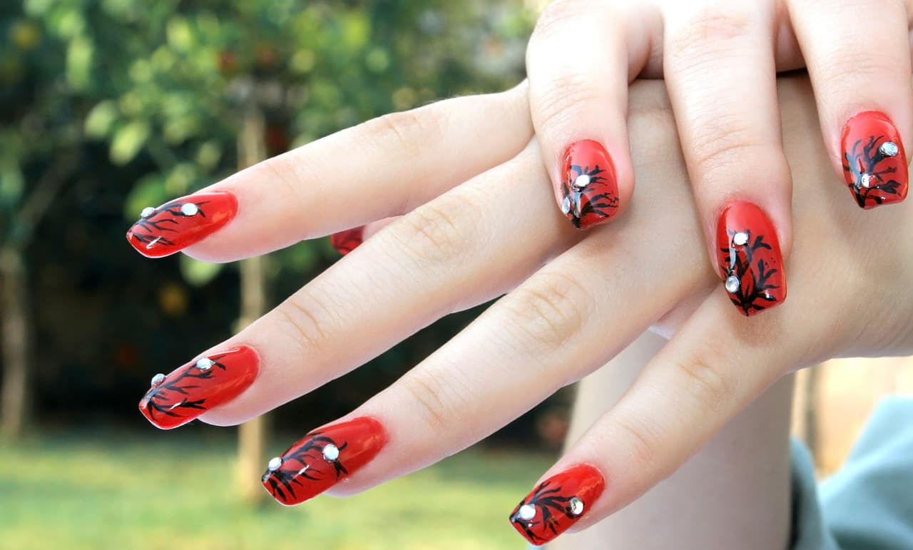 Diseños de uñas acrílicas 2011