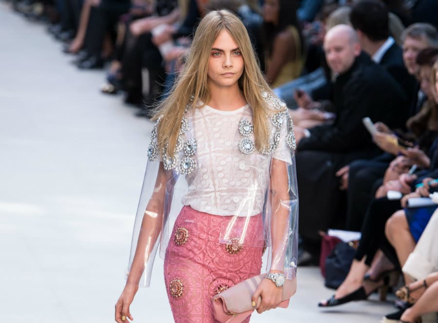 Faldas rosa a la moda