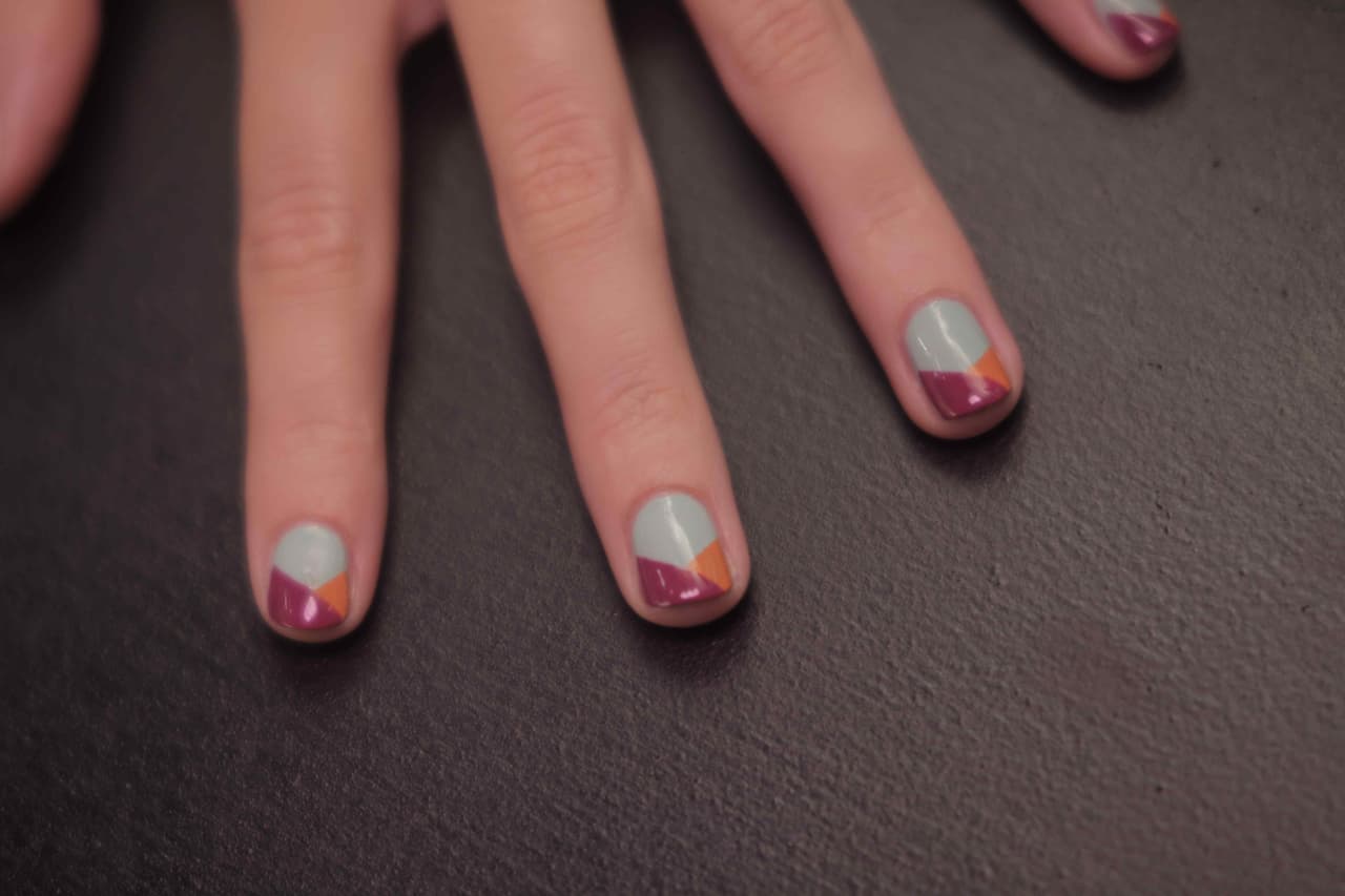Geometría en Nail Art