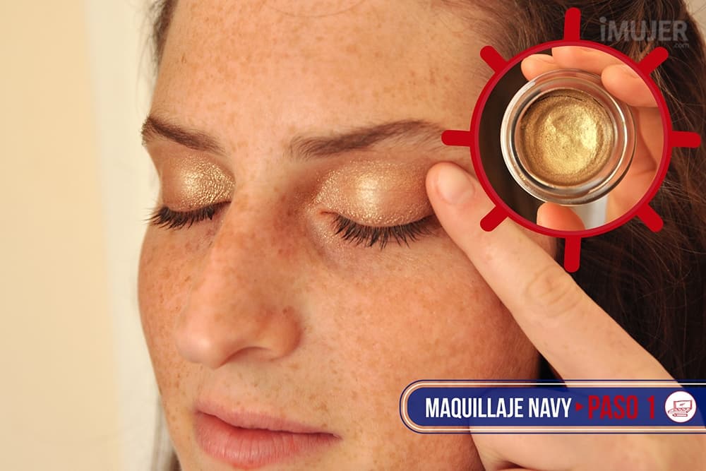 Maquillaje navy paso a paso