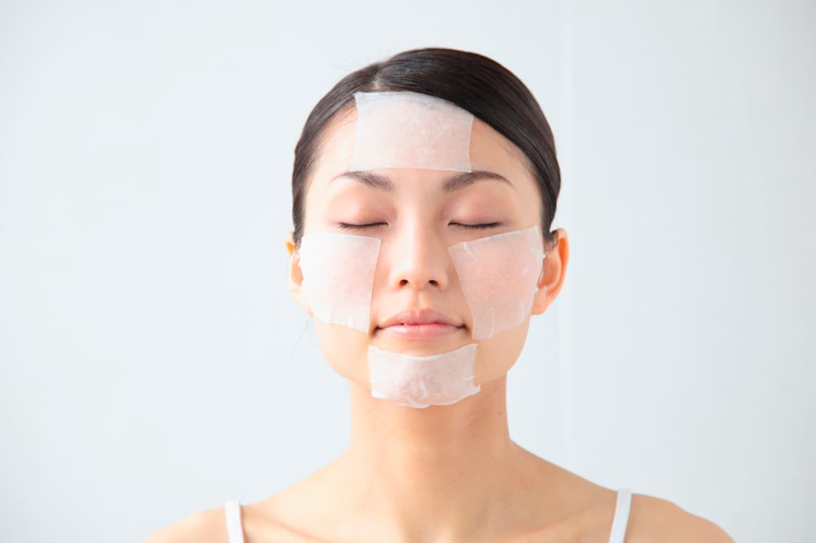 Mascarilla facial de arroz