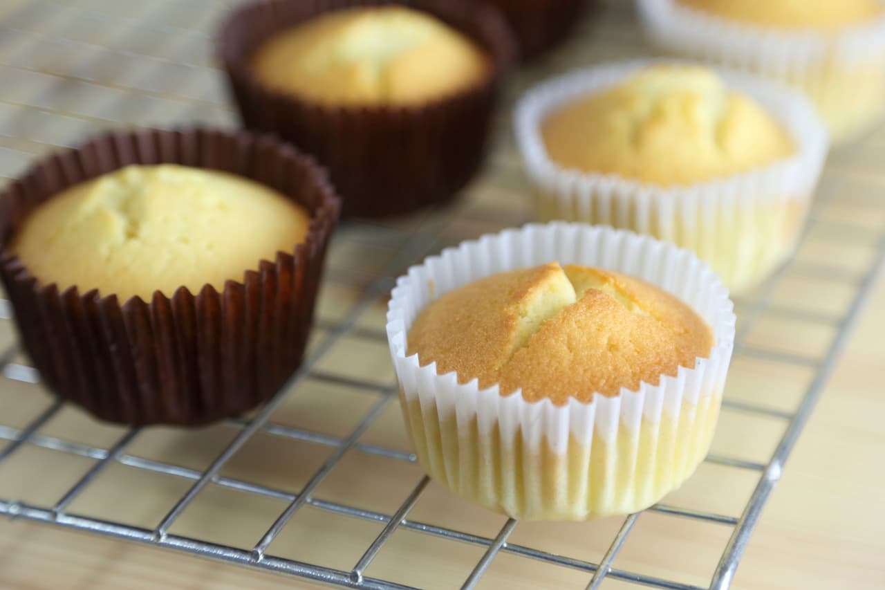 Receta de muffins de vainilla