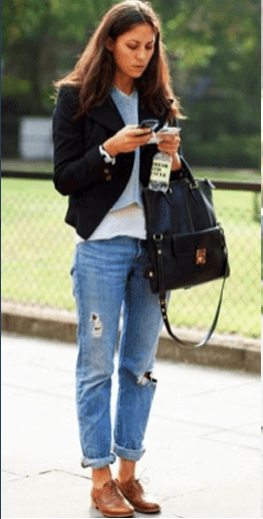 5 looks con tus boyfriend jeans cambiando sólo los zapatos