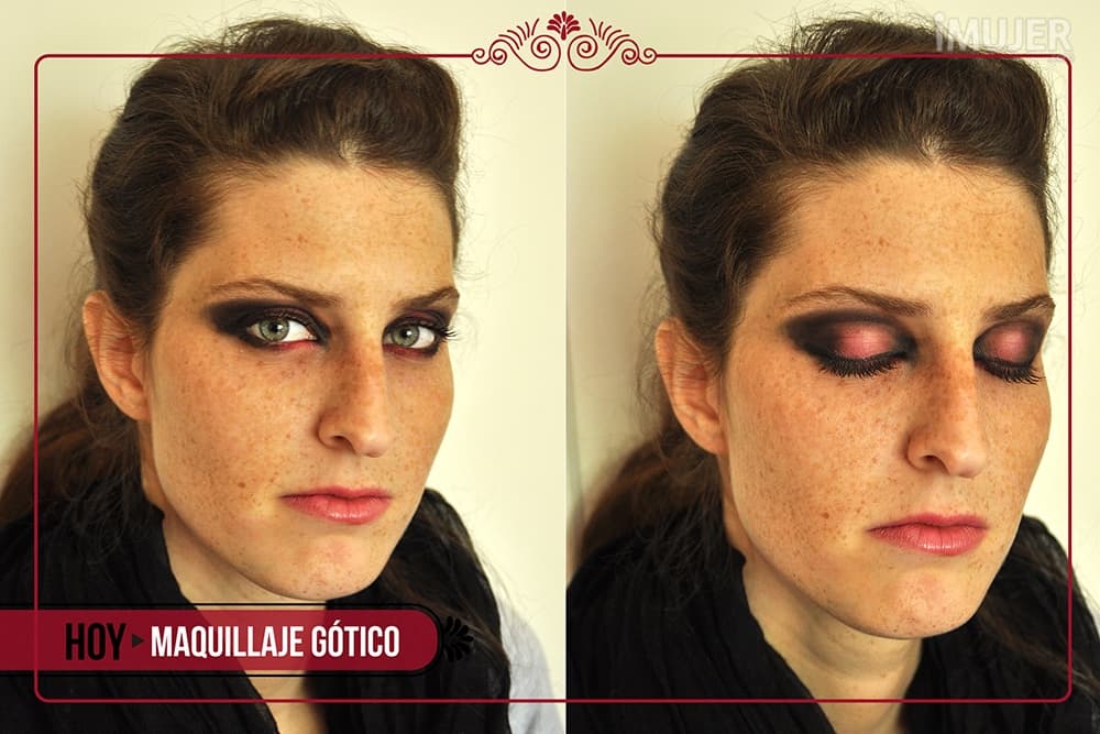 ¡Conoce tu faceta gótica! ¡Prueba este maquillaje!