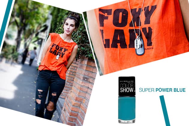 Combiná el esmalte con tu look