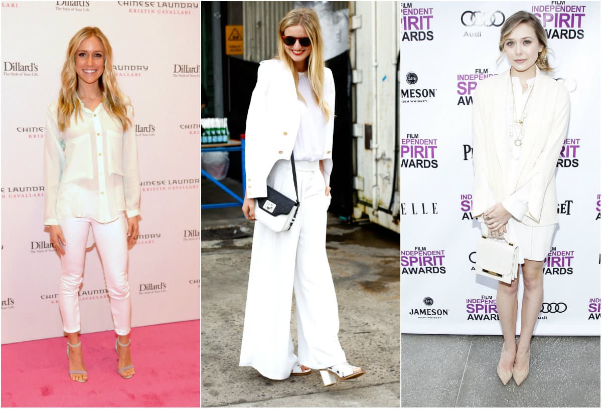 Tendencia en moda: blanco sobre blanco