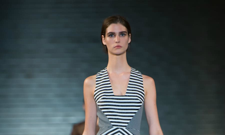 Vestidos a rayas a la moda