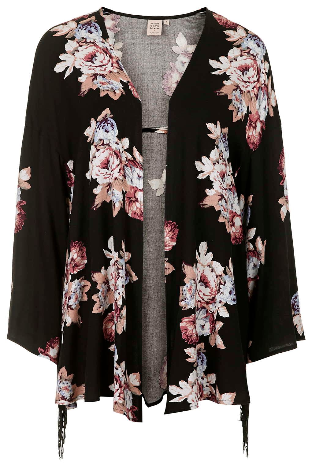 10 KIMONOS de flores y cómo combinarlos para verte fabulosa