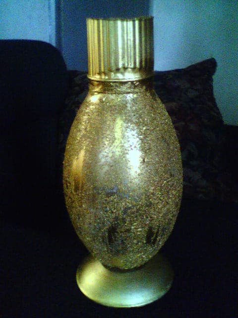 Un florero muy particular, enviado por Ruth 