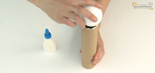 Cómo hacer un fantasma con gasas