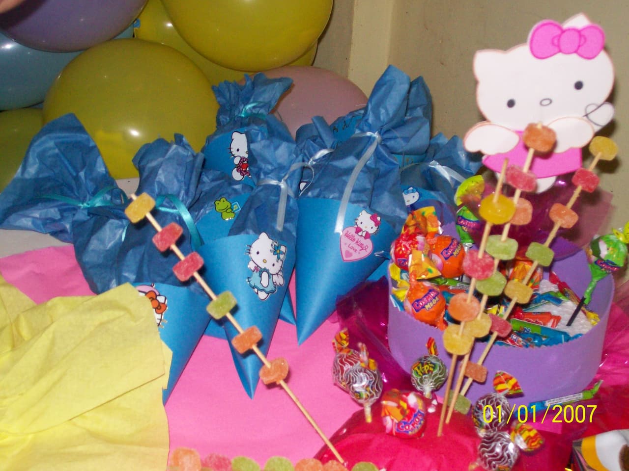 Conos sorpresas, enviados por Azucena